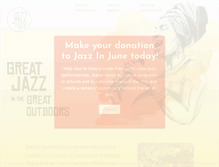 Tablet Screenshot of jazzinjune.com